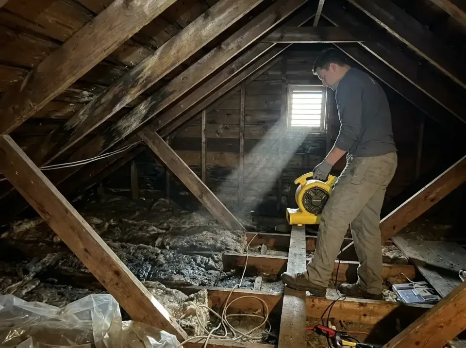 attic-water-damage-drying-proc-007 — frequently asked questions, Emergency Water Extraction & 24/7 Flood Response in Stockto…